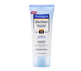 neutrogena sunscreen with helioplex