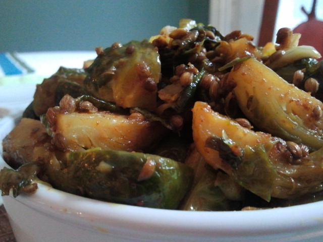 Brussel Sprout Curry