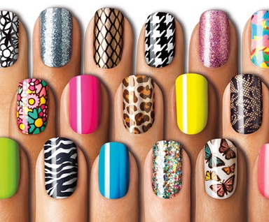 sticker nails