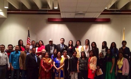 The panelist, guests and the SCANJ gather at the Appreciating Women event. (Photo provided by Rakhi Chadha).