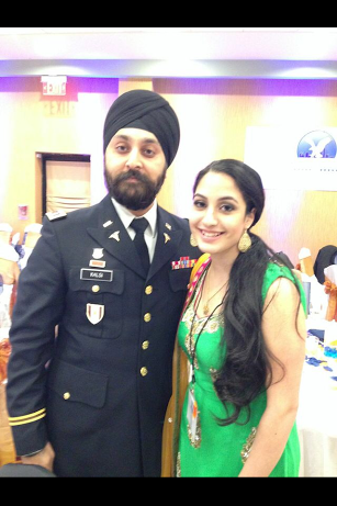 BG Trisha Arora with Major 