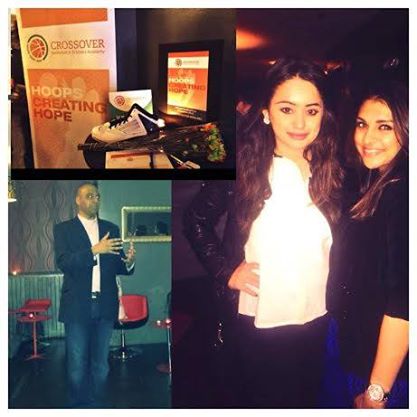 #BG Trisha and Kamini attended a fundraiser hosted by Crossover Basketball in NYC. 