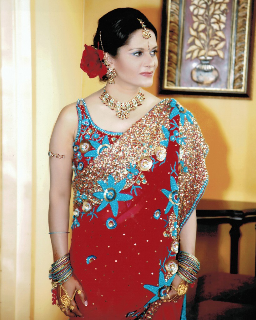 Patti Tripathi Wedding Sari