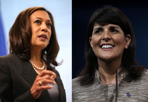 nikki haley and kamala harris