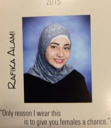 yearbook hijabi quote