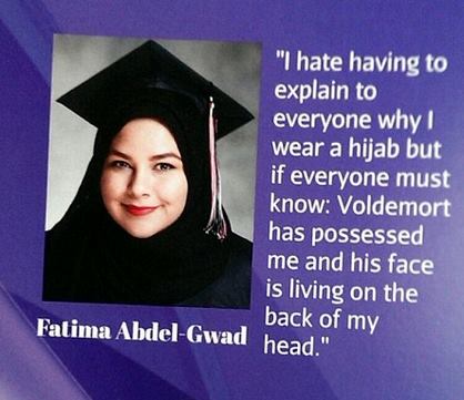 yearbook hijabi quote