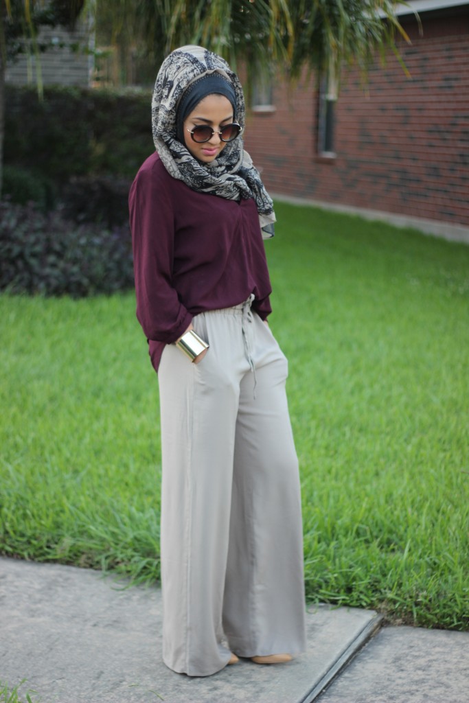 Style palazzo discount pants hijab