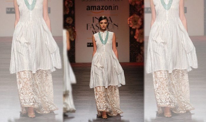 [From Siddhartha Tytler's Amazon India's Spring/Summer 2016 runway | Photo Source: Pinterest]