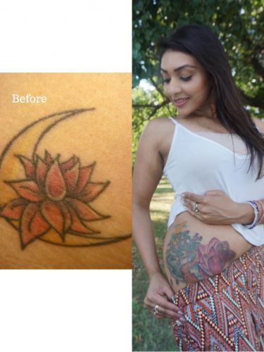 brown girl tattoo