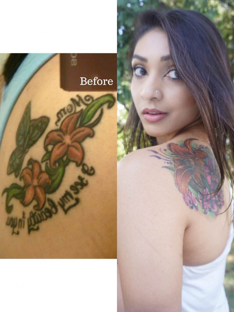 brown girl tattoo
