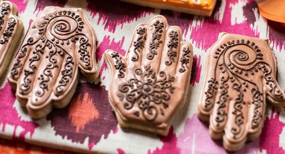 henna cookies
