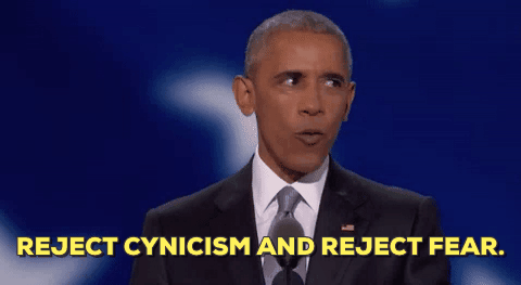 obama reject cynicism