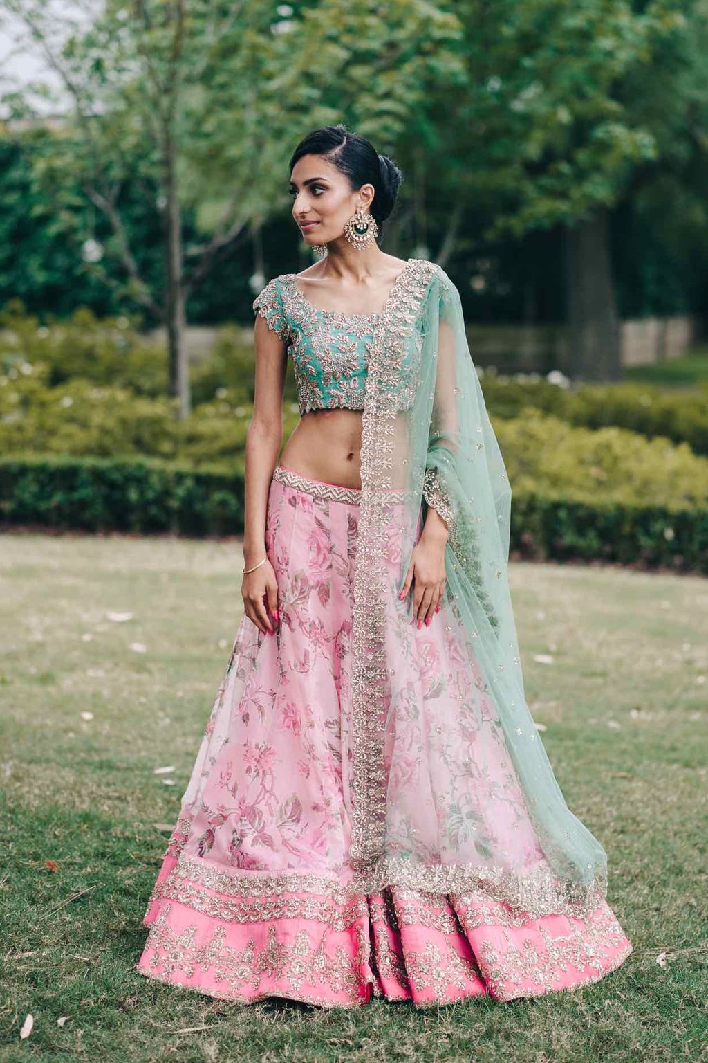 Nice Lehenga style found in TCB  Indian bridal outfits, Indian