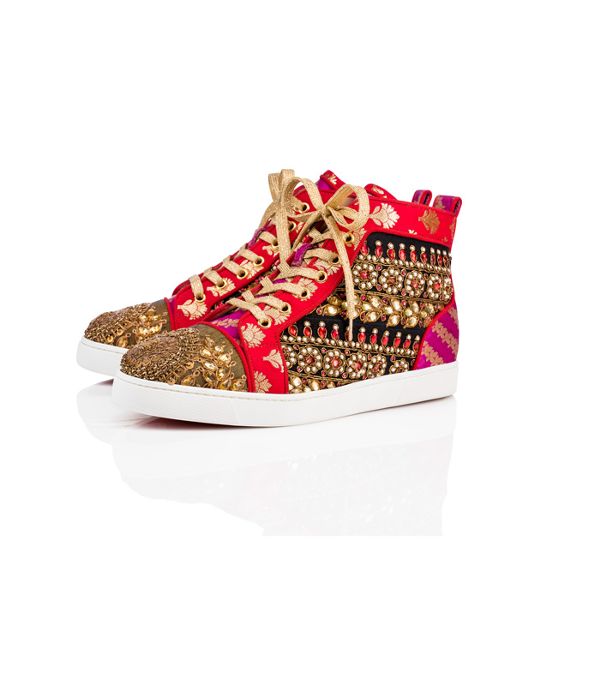 A Look at the Christian Louboutin x Sabyasachi Limited-Edition Shoes –  Footwear News