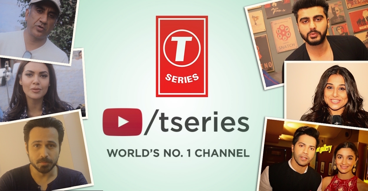 T-Series is also the most subscribed  channel in the world