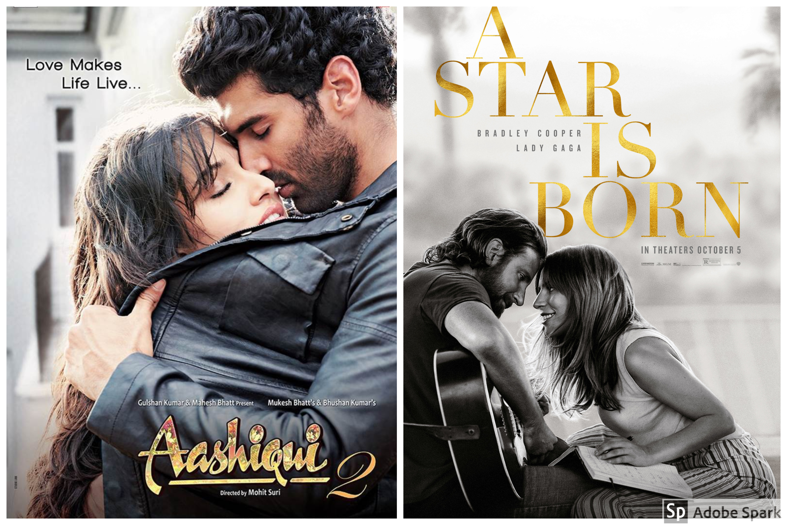 A Star Is Born&#39; vs. &#39;Aashiqui 2&#39;: Two Stars Were Born, But Bollywood&#39;s Was  Brighter