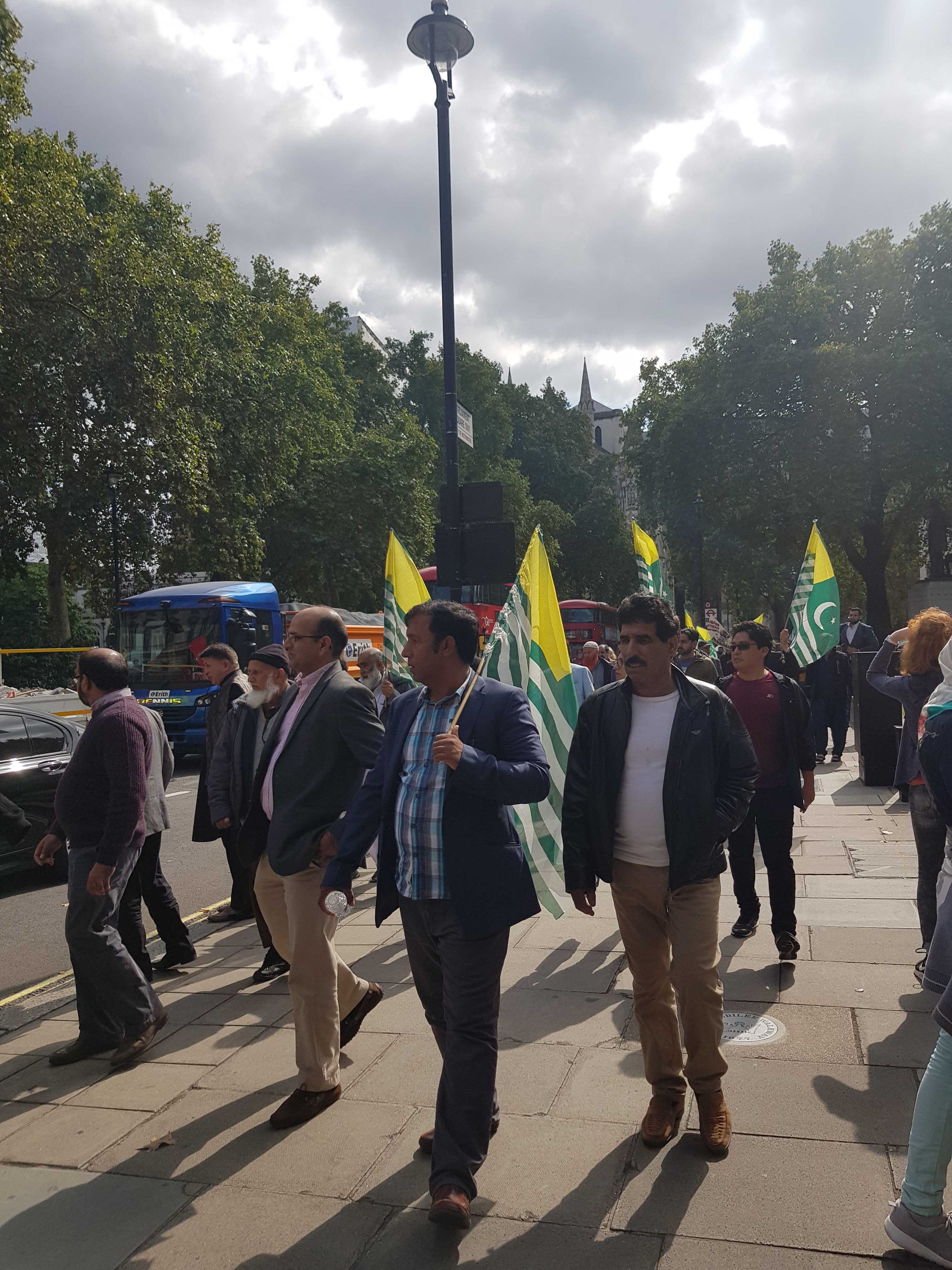 London Kashmir Protest