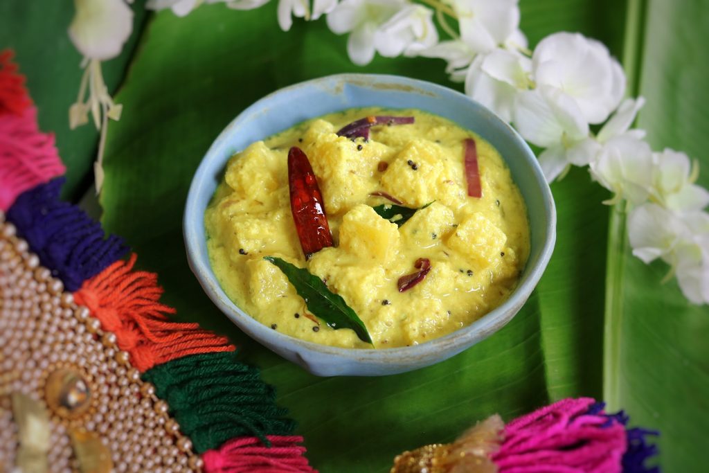 Pineapple Pachadi: An Onam Sadhya Special