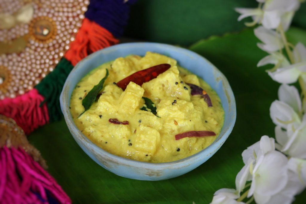 Pineapple Pachadi: An Onam Sadhya Special