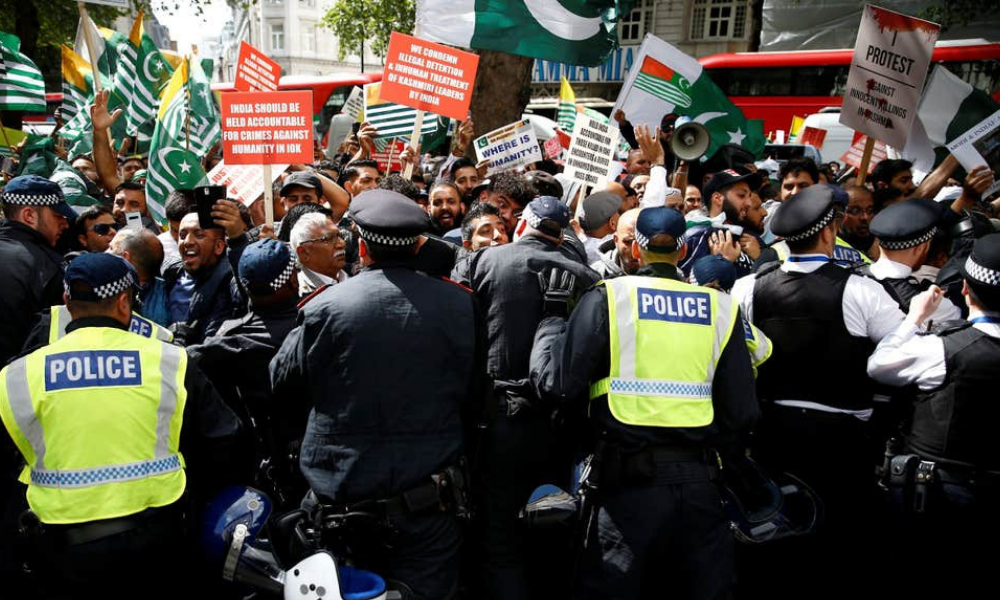 London Kashmir Protest