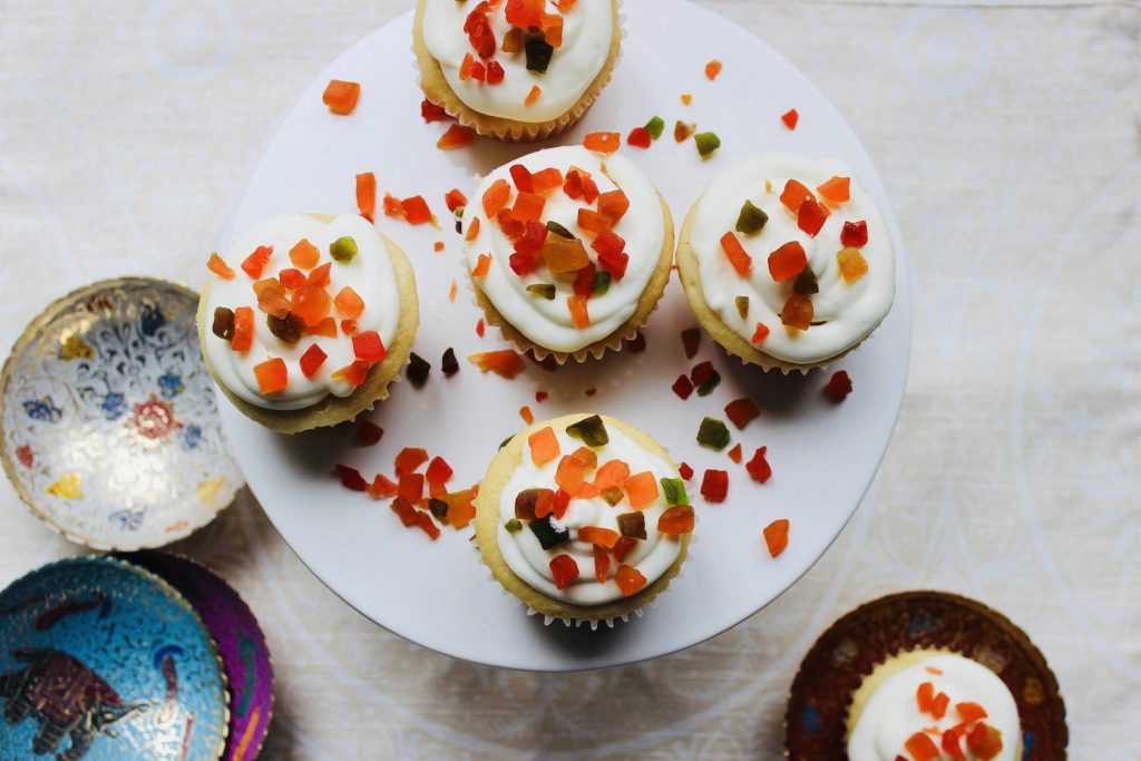 Tutti Frutti Tres Leches Cupcakes