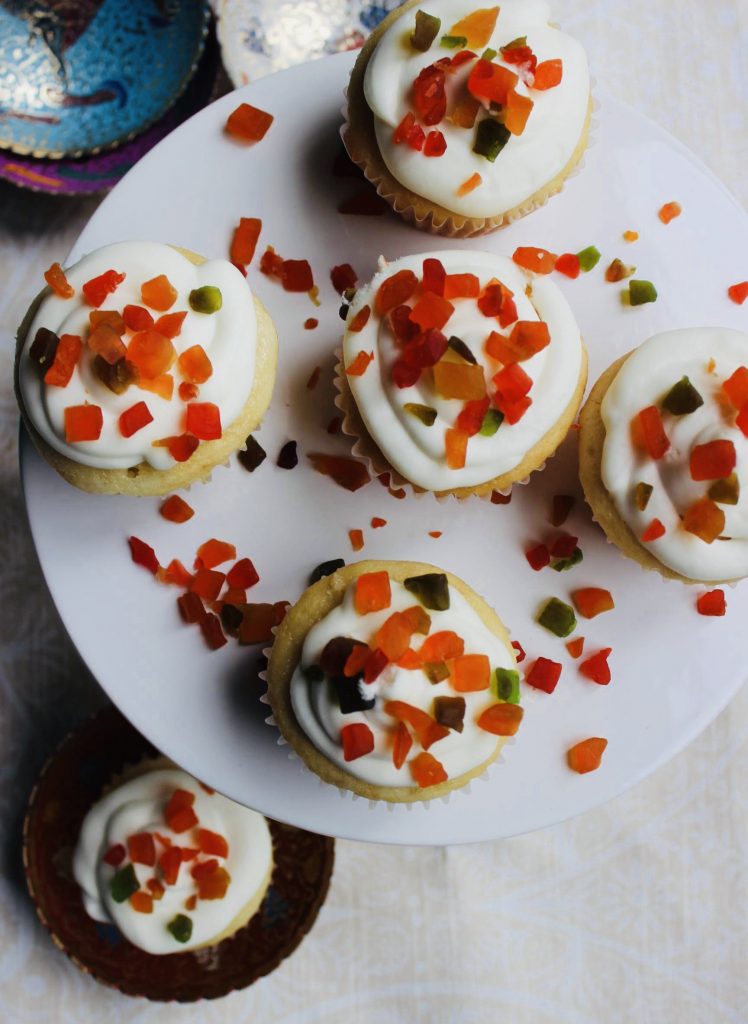 Tutti Frutti Tres Leches Cupcakes