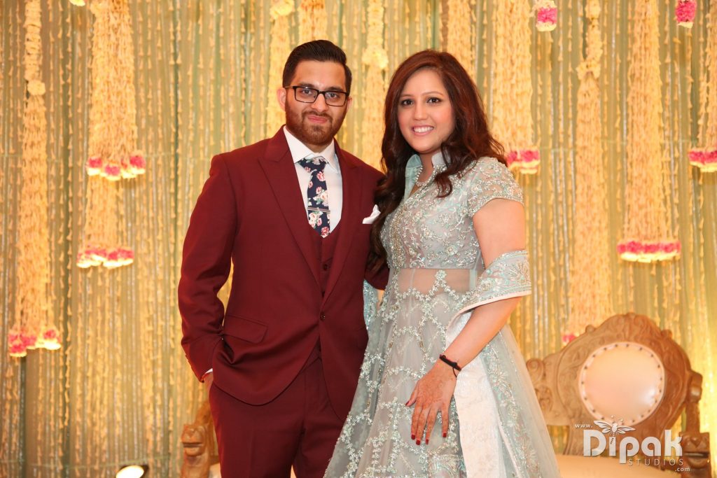 Brother and Sister Duo who founded the NJ based bridal Boutique, Nazranaa