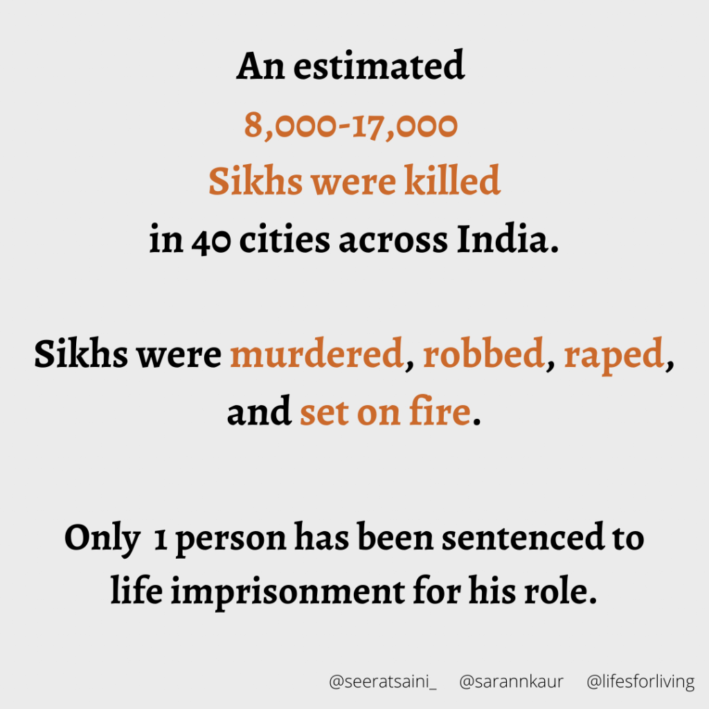 1984 sikh genocide