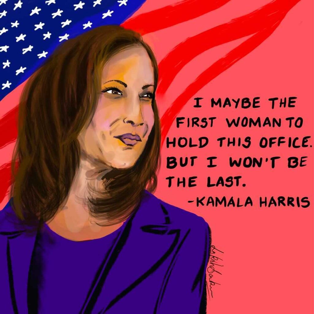 kamala harris vogue