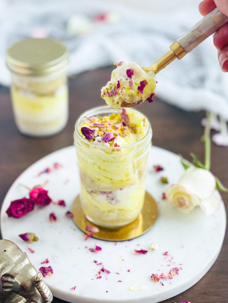 Royal Rasmalai Cake Jars