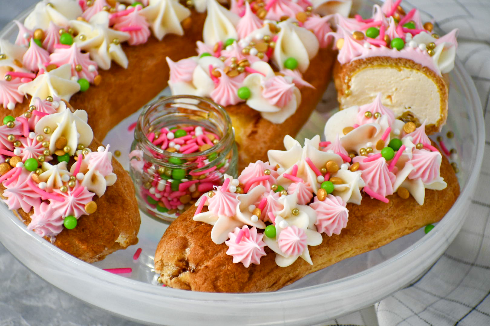 RAS MALAI ECLAIRS